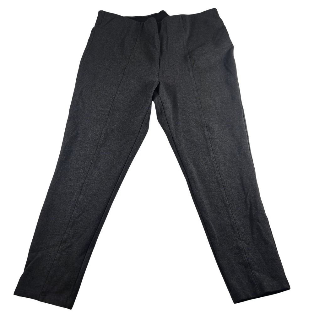 Old Navy Stevie Skinny Leggings Womens 2X Extra High Rise Gray Pull On Pants